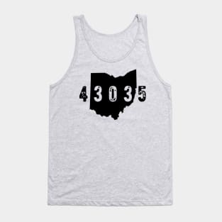 43035 Zip Code Lewis Center Columbus Ohio Tank Top